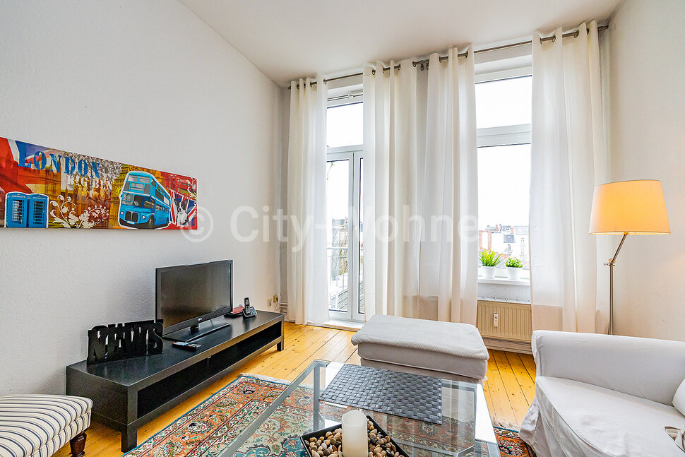 Furnished Flat On A Private Street In Hamburg Rotherbaum Close To The