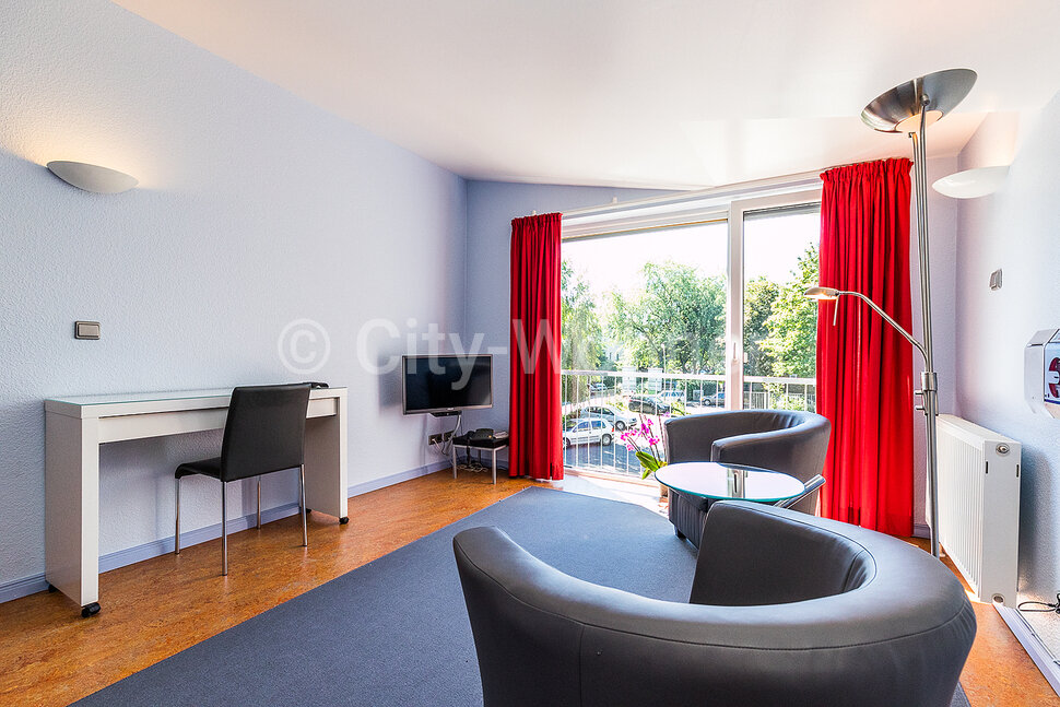 furnished apartement for rent in Hamburg Hohenfelde/Wandsbeker Stieg.  living room