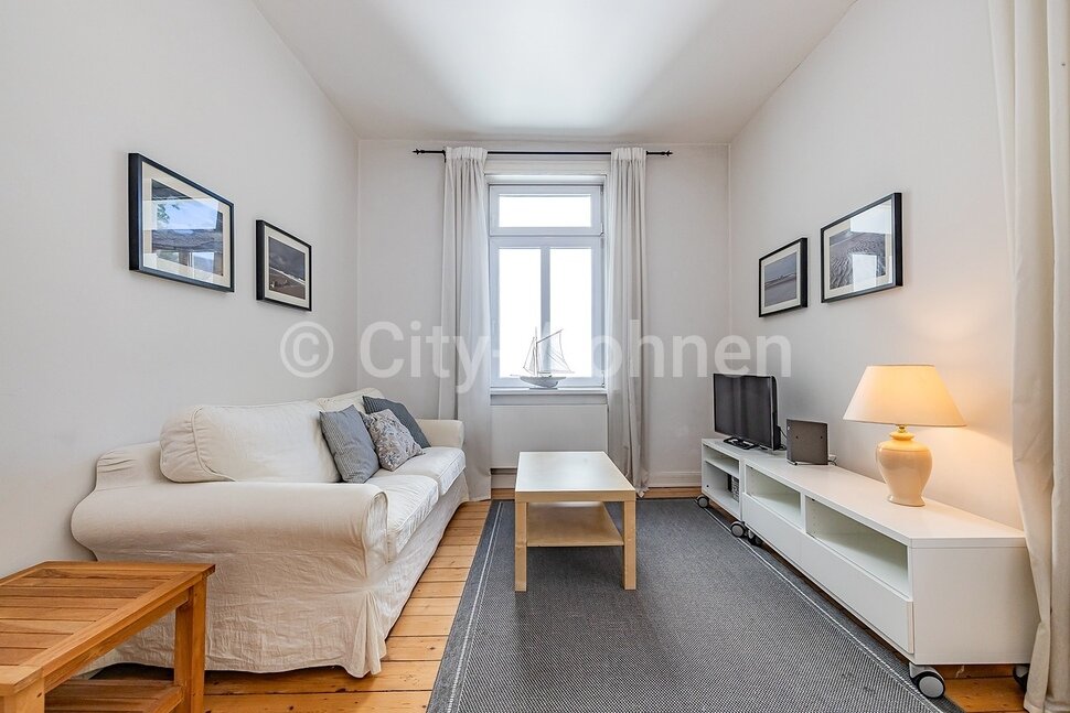 Alquilar apartamento amueblado en Hamburgo Eppendorf/Kremperstraße.  