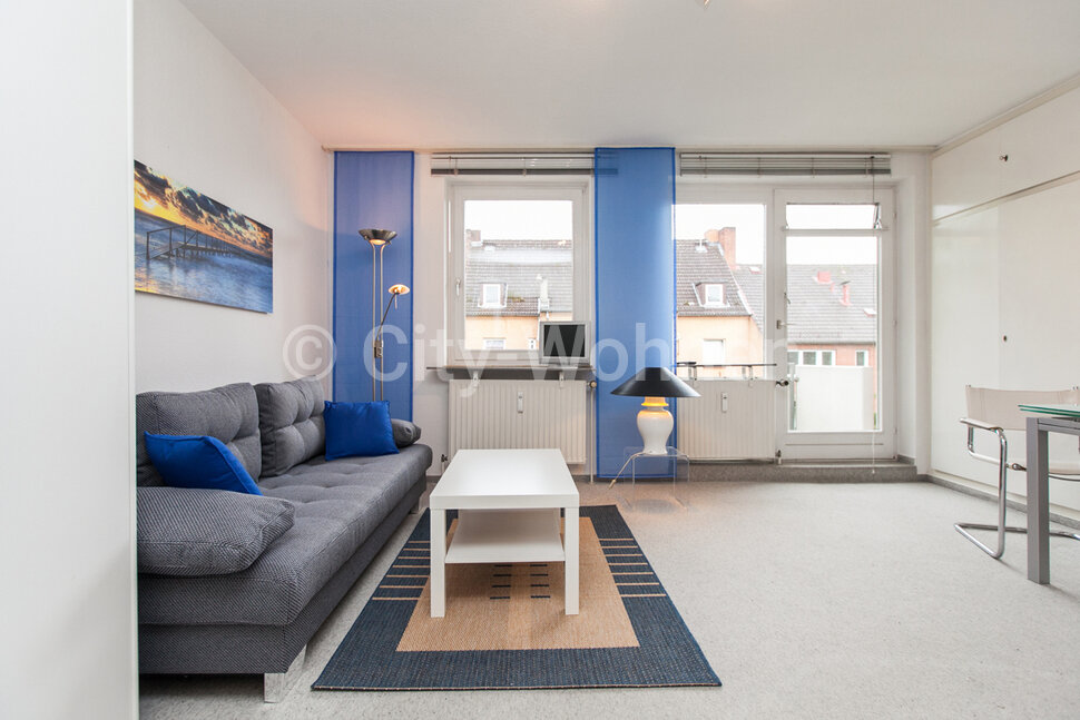 Alquilar apartamento amueblado en Hamburgo Hoheluft/Heider Straße.  