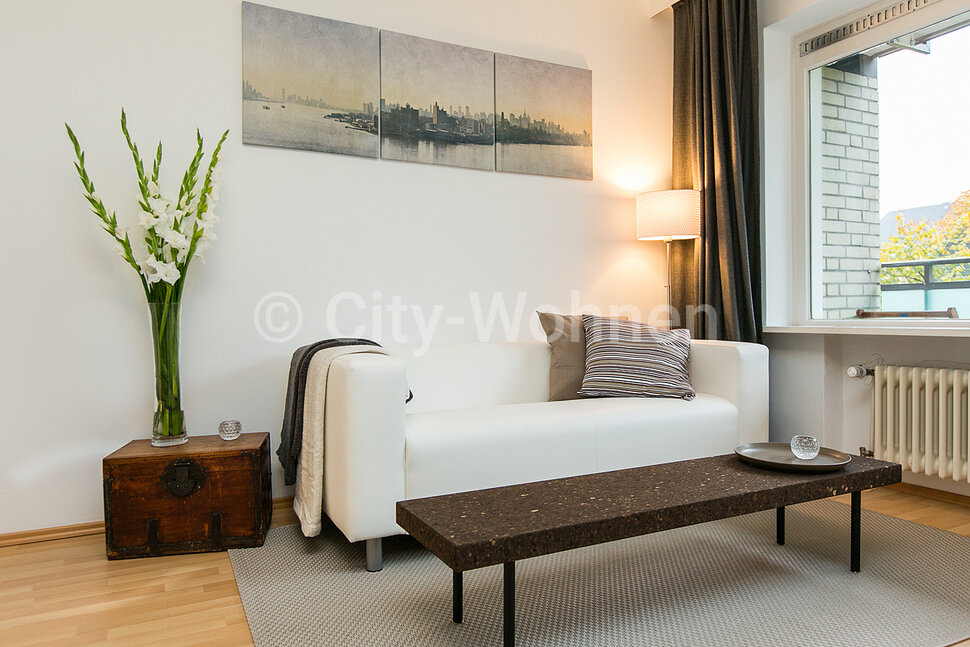 Alquilar apartamento amueblado en Hamburgo Barmbek/Steilshooper Straße.  vivir y dormir