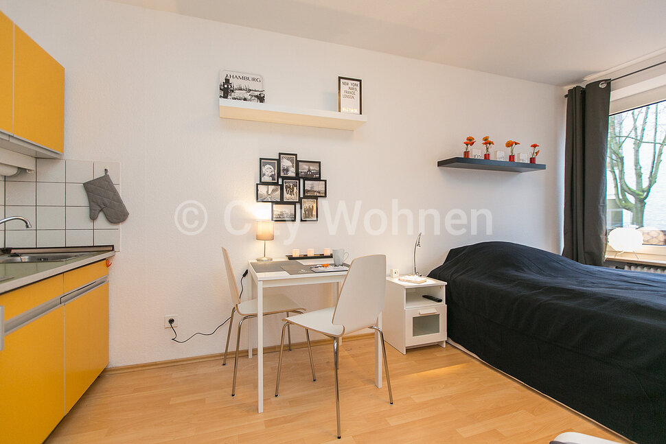 Alquilar apartamento amueblado en Hamburgo Hoheluft/Troplowitzstraße.  vivir