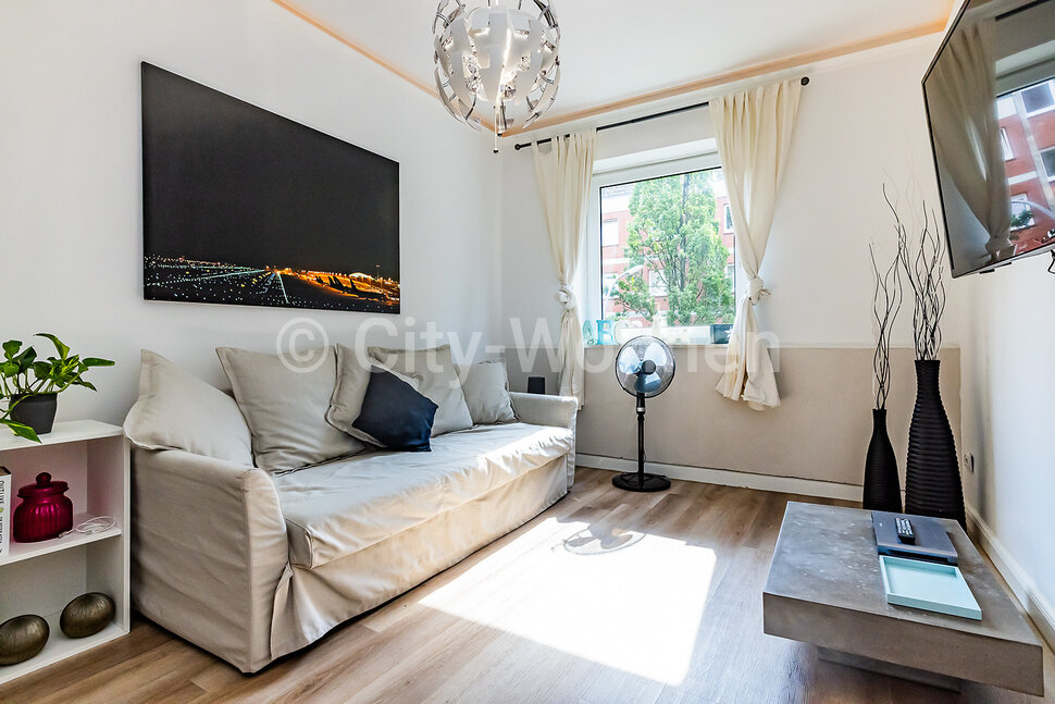 Alquilar apartamento amueblado en Hamburgo Winterhude/Heidberg.  