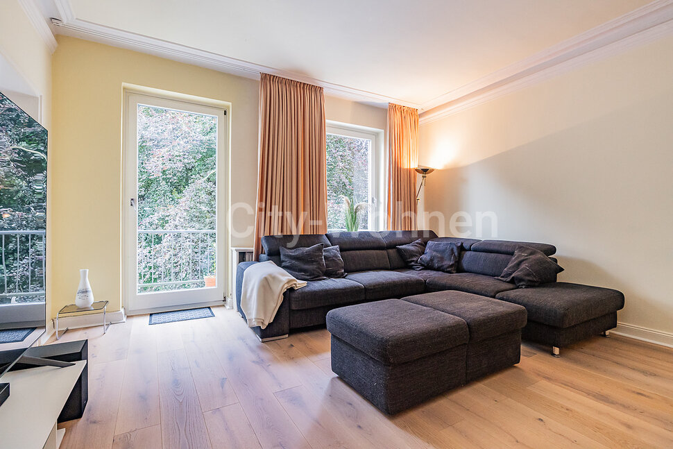 furnished apartement for rent in Hamburg Harvestehude/Harvestehuder Weg.  