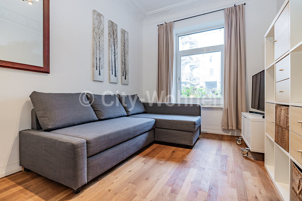 Alquilar apartamento amueblado en Hamburgo Hoheluft/Eppendorfer Weg.  