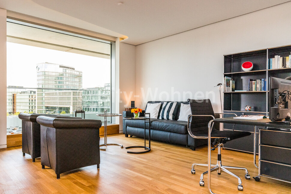 furnished apartement for rent in Hamburg Hafencity/Am Strandkai.  living & working