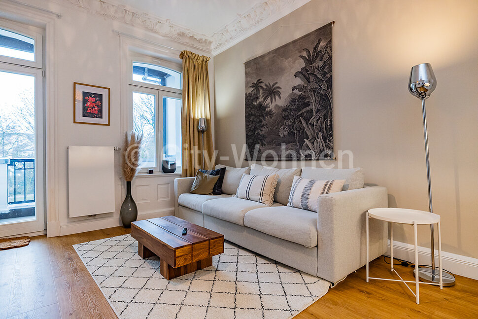 Alquilar apartamento amueblado en Hamburgo Eimsbüttel/Unnastraße.  