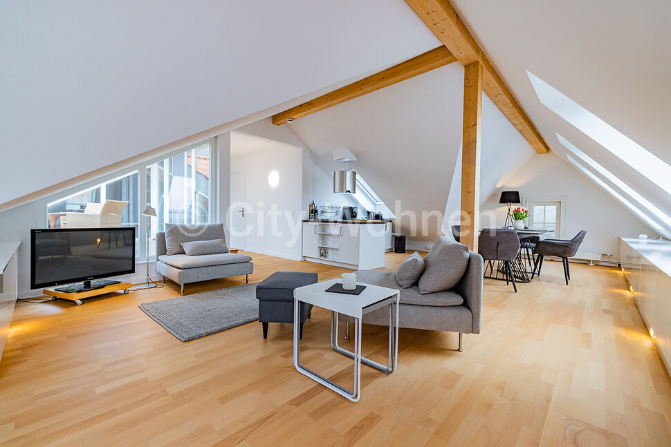 furnished apartement for rent in Hamburg Blankenese/Falkensteiner Weg.  