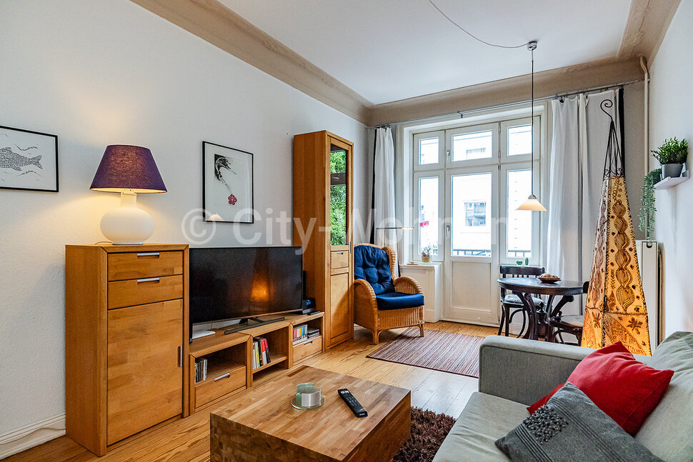 furnished apartement for rent in Hamburg Eppendorf/Winzeldorfer Weg.  