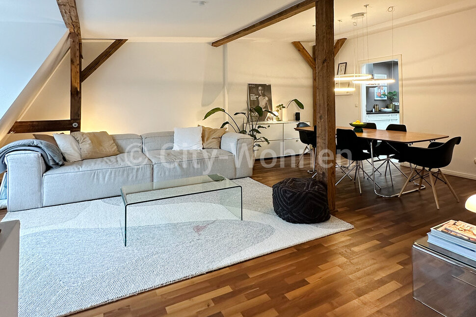 furnished apartement for rent in Hamburg Harvestehude/Frauenthal.  