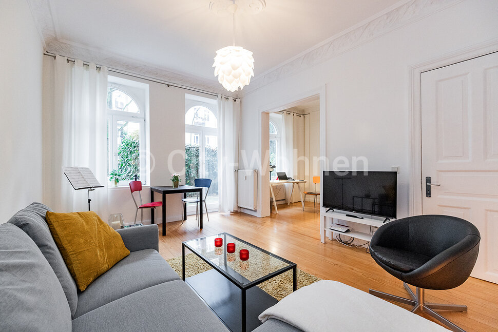 Alquilar apartamento amueblado en Hamburgo Hoheluft/Roonstraße.  