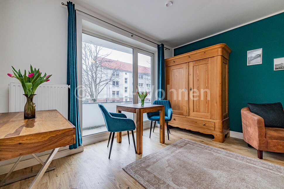 Alquilar apartamento amueblado en Hamburgo Barmbek/Langenrehm.  