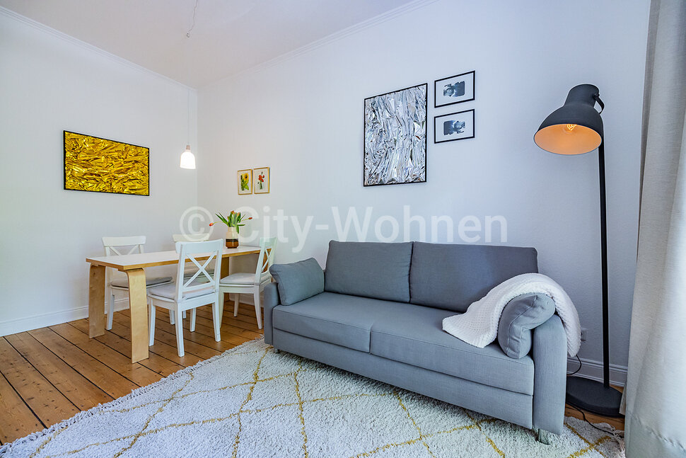 Alquilar apartamento amueblado en Hamburgo Winterhude/Schinkelstraße.  