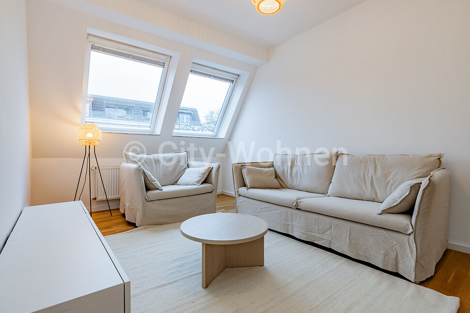 furnished apartement for rent in Hamburg Eimsbüttel/Müggenkampstraße.  