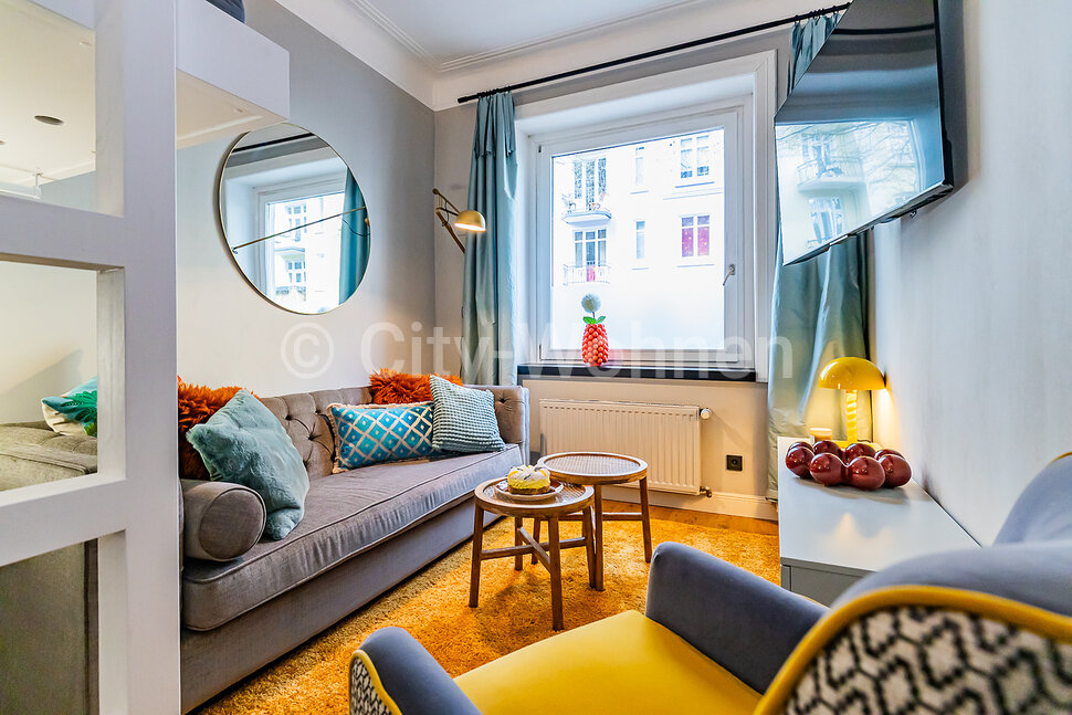 furnished apartement for rent in Hamburg Eppendorf/Wendloher Weg.