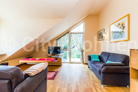 furnished apartement for rent in Hamburg Langenhorn/Masenredder. living room