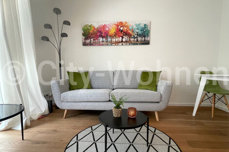 moeblierte Wohnung mieten in Hamburg Eppendorf/Erikastraße.
