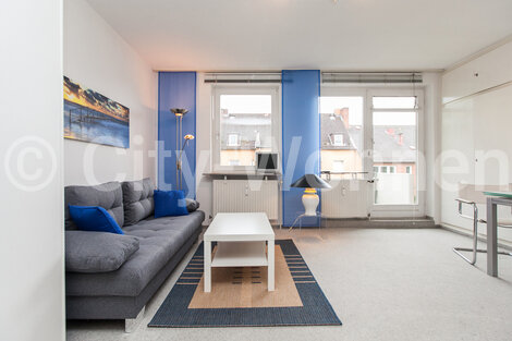 Alquilar apartamento amueblado en Hamburgo Hoheluft/Heider Straße. 