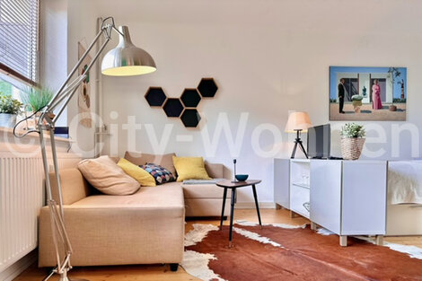 moeblierte Wohnung mieten in Hamburg Winterhude/Winterhuder Marktplatz.