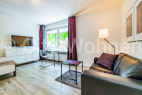 moeblierte Wohnung mieten in Hamburg Eimsbüttel/Bismarckstraße.