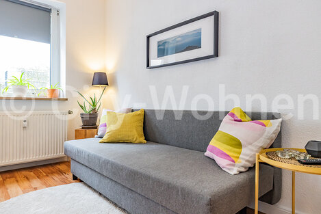 moeblierte Wohnung mieten in Hamburg Ottensen/Donnerstraße.