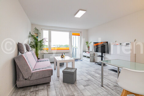 moeblierte Wohnung mieten in Hamburg Barmbek/Richeystraße.