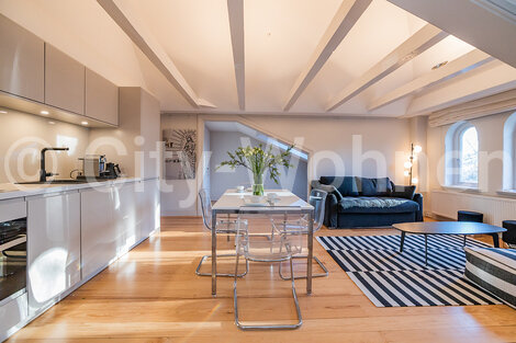 moeblierte Wohnung mieten in Hamburg Rotherbaum/Johnsallee. Wohnen & Essen