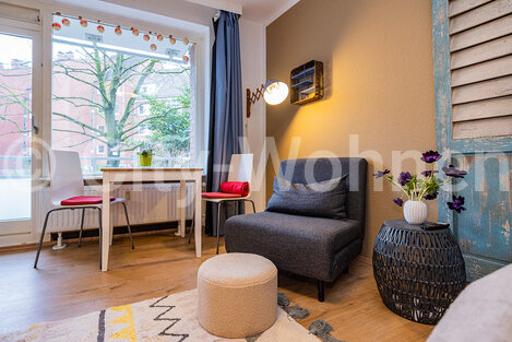 furnished apartement for rent in Hamburg Hoheluft/Wiesingerweg. 