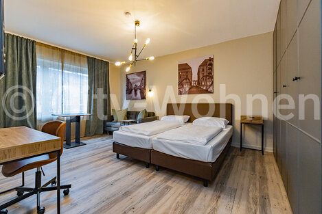 moeblierte Wohnung mieten in Hamburg Eilbek/Roßberg.