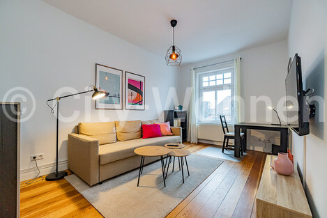 furnished apartement for rent in Hamburg Eppendorf/Frickestraße. 