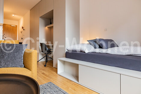 moeblierte Wohnung mieten in Hamburg Hammerbrook/Repsoldstraße.