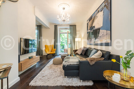 moeblierte Wohnung mieten in Hamburg Eppendorf/Lokstedter Weg.