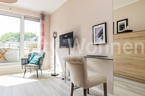 moeblierte Wohnung mieten in Hamburg Bahrenfeld/Langbehnstraße.