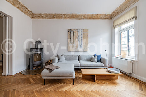 furnished apartement for rent in Hamburg Hoheluft/Kottwitzstraße. 