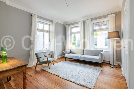 moeblierte Wohnung mieten in Hamburg Groß Flottbek/Quellental.