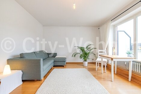 moeblierte Wohnung mieten in Hamburg Eppendorf/Robert-Koch-Straße.