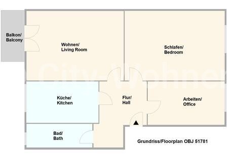 furnished apartement for rent in Hamburg Winterhude/Ohlsdorfer Straße. 