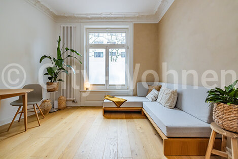 moeblierte Wohnung mieten in Hamburg St. Pauli/Brigittenstraße.