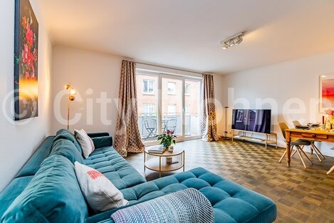 moeblierte Wohnung mieten in Hamburg Altona/Schomburgstraße.