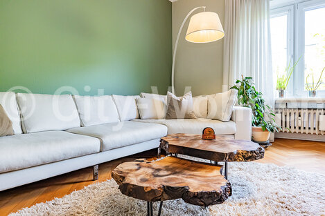 moeblierte Wohnung mieten in Hamburg Harvestehude/Brahmsallee.