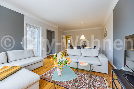 moeblierte Wohnung mieten in Hamburg Fuhlsbüttel/Fehrsweg.