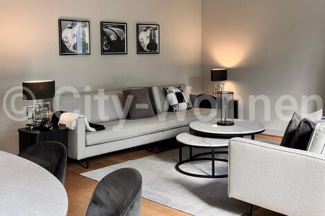 moeblierte Wohnung mieten in Hamburg Nienstedten/Elbchaussee.