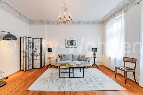 moeblierte Wohnung mieten in Hamburg Ottensen/Fischers Allee.