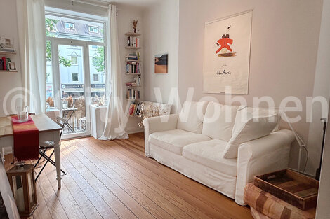 moeblierte Wohnung mieten in Hamburg Barmbek/Fuhlsbüttler Straße.