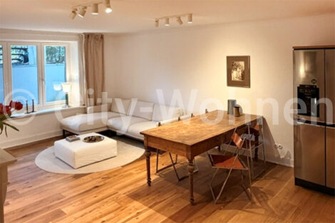 moeblierte Wohnung mieten in Hamburg Rotherbaum/Hallerstraße.