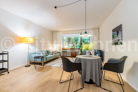 moeblierte Wohnung mieten in Hamburg Blankenese/Am Klingenberg.
