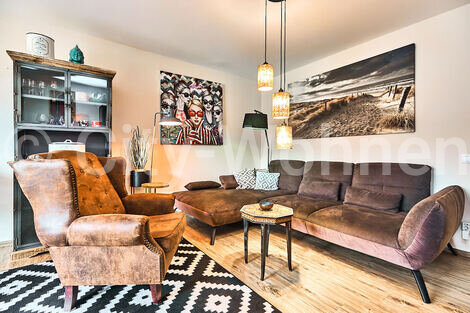 moeblierte Wohnung mieten in Hamburg Ottensen/Friedensallee.