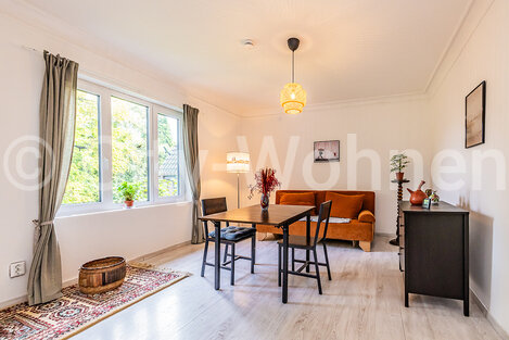 moeblierte Wohnung mieten in Hamburg Lokstedt/Höxterstraße.