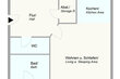 furnished apartement for rent in Hamburg Stellingen/Brunckhorstweg.  floor plan 2 (small)