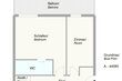 furnished apartement for rent in Hamburg Hafencity/Am Dalmannkai.  floor plan 2 (small)